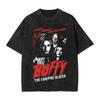 Buffy The Vampires Slayers Grafikdruck Waschen Herren T-Shirt Harajuku Stil Mode Baumwolle