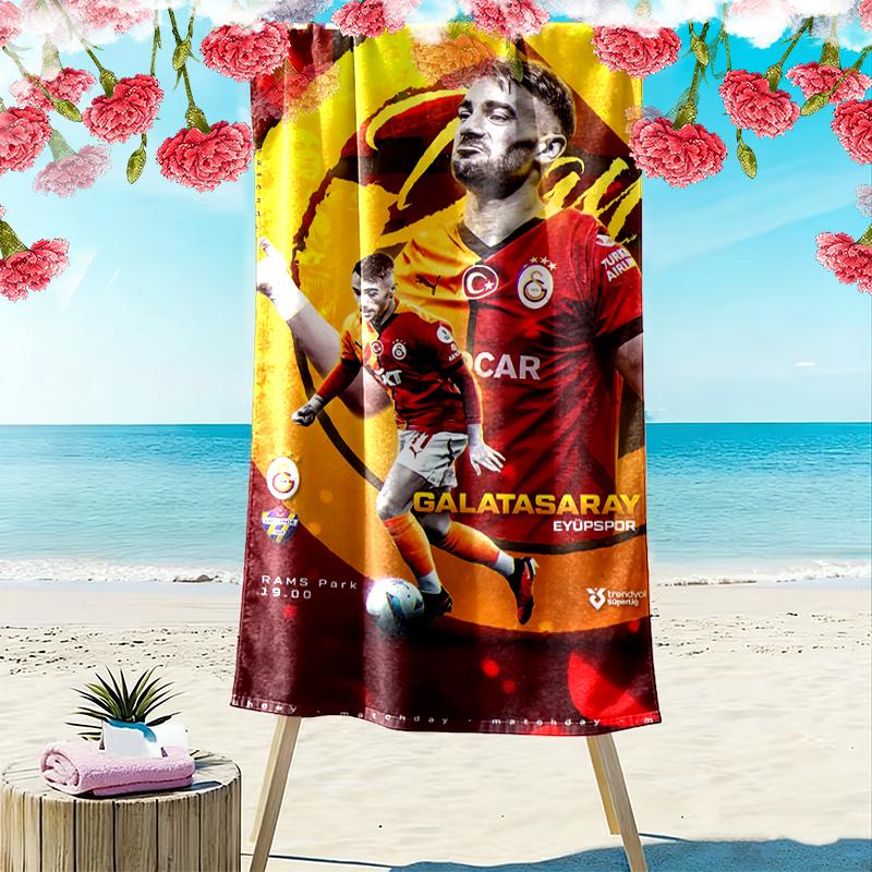 Yunus Akgün Beach Towel, Multi-purpose Beach Towel Perfect for Camping and Beach Vacations