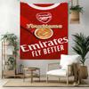 Arsenal Custom Your Name Wall Decor Tapestry Art For Pet Memorial Birthdaywedding Party Backdrop Family Gift