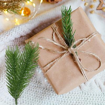 20 Stück gefälschte Kiefernnadeln, realistisch, ohne Bewässerung, künstliche Kiefernblätter, DIY-Blumenarrangement, Simulation, Tannenzweig, Hochzeitsfeier, Dekoration