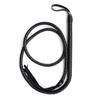 Faux Leather Black Whip Woven Cosplay Whip Realistic Lion Tamer Cowboy Whip