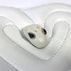 BVLGARI AMBUSH collaboration heart Coin Compartment Wallet coin purse White