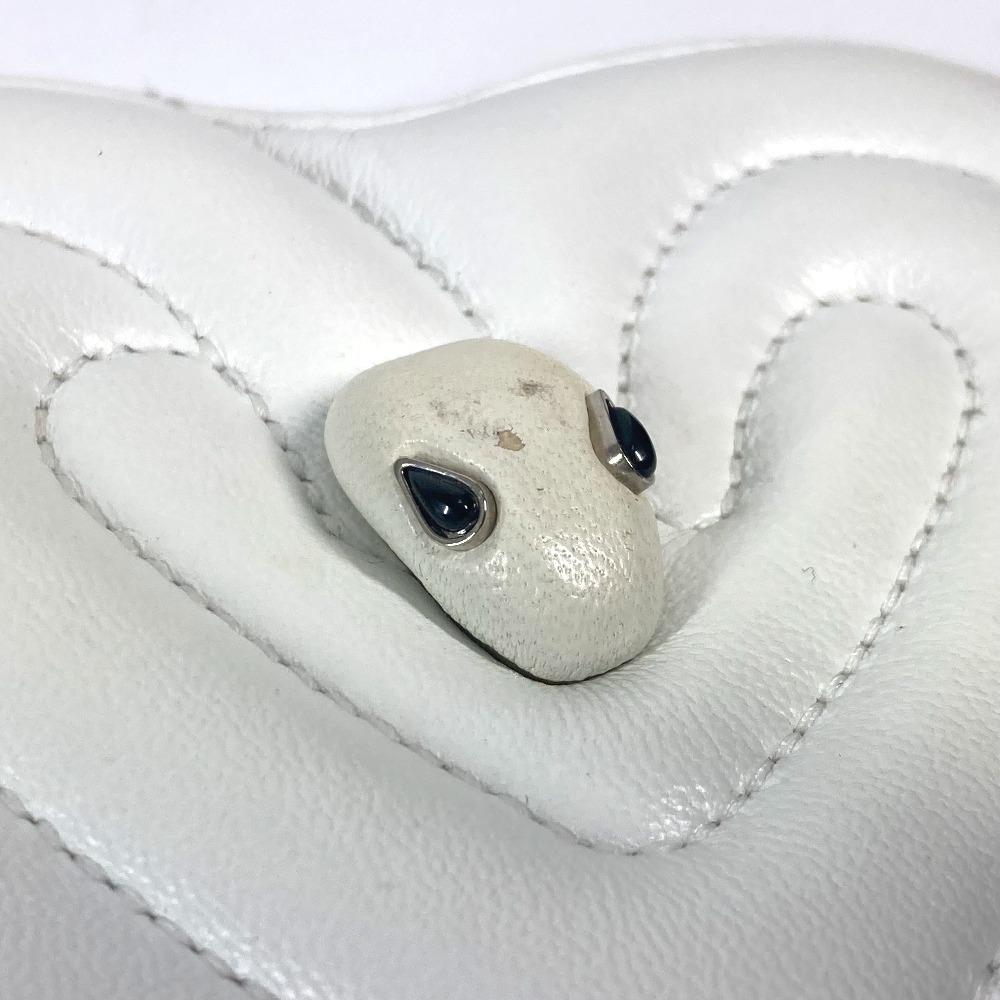 BVLGARI AMBUSH collaboration heart Coin Compartment Wallet coin purse White