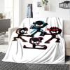 Ninja Kidz Theme Printed Blanket - Perfect for Couch, Bed, Travel & Outdoor Use | Machine Washable, Cozy & Durable.