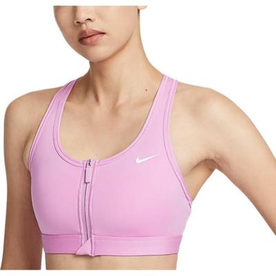 Swoosh Sólido Confortável Secagem Rápida Amigo da Pele Roupa Íntima Esportiva Feminina Rosa FN2732632