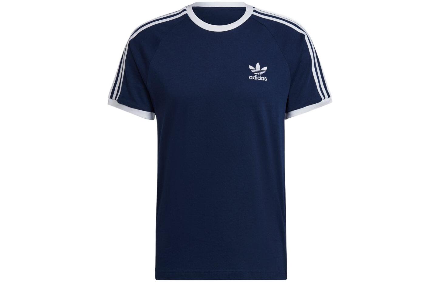 Adidas Originals Logo Embroidered Crewneck T Shirt HK7279 L