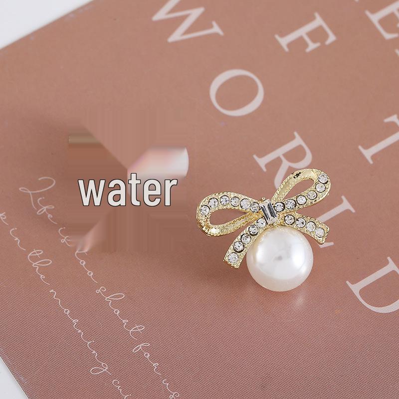 Top-Selling Faux Pearl Bow Stud Earrings for Women - Fashionable, Versatile, Sweet Style