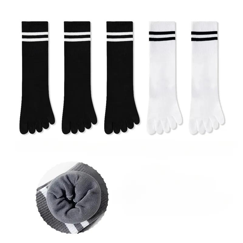 5 Pairs Anti-slip Toe Socks Women Sports Athletic Yoga Pilates Sock Autumn Spring Five Finger Socks Ladies