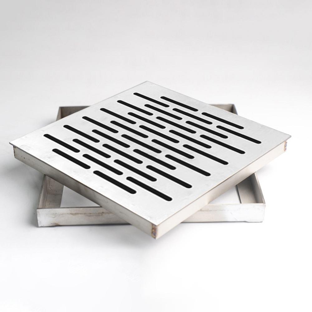 Elegant Stainless Steel Drain Cover with Slip Resistant Design for Added Safety