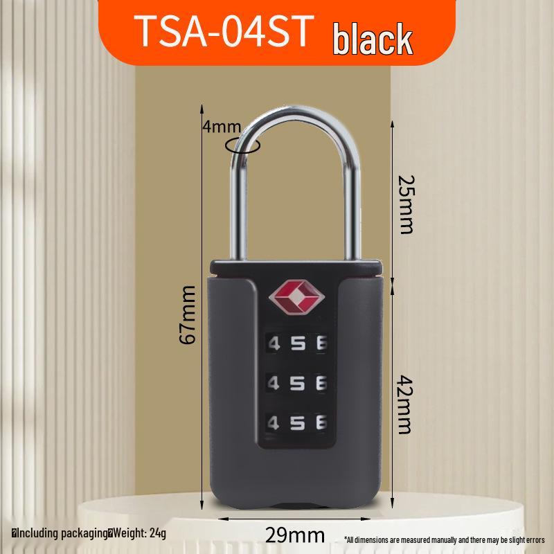 Waterproof Steel Wire Combination Padlock for Suitcases & Storage