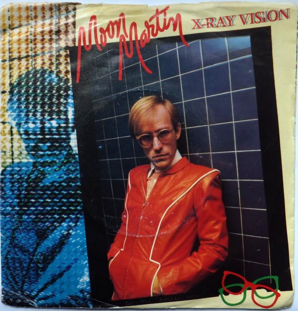 

7-дюймовая пластинка MOON MARTIN XRay Vision CL237 Capitol Records 1982 Великобритания Танцевальная Электроника Б/у