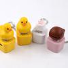 Keycap Style Cute Little Yellow Duck keycaps Keychain Personality Key Cap for Mechanical Keyboard Cherry MX Axis 3D Design
