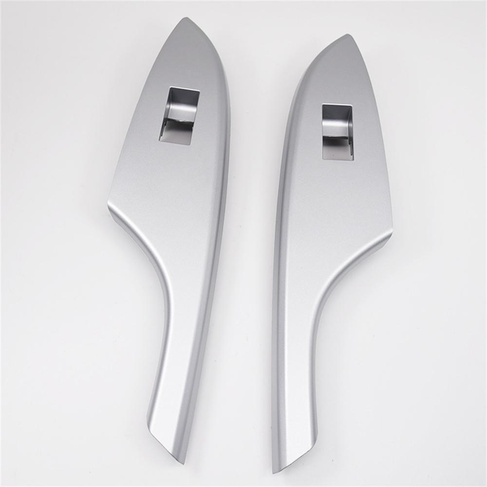 4Pcs Door Window Switch Trim Cover Bezel Panel For Toyota Corolla 2010-2013 LHD