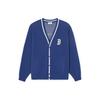MLB SS24 Boston Red Sox Logo V-Neck Button Cardigan Sweater Unisex Sweater Royal-Blue 3AKCV0141-43RBS