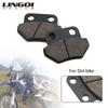 LINGQI RACING Semi-metallic Caliper Brake Pads Shoe Set For 50-150cc Chinese Electric Bicycle E-scooter Moped ATV Dirt Bike