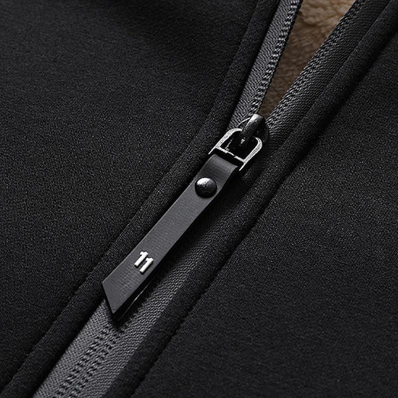 Zimní tepláková souprava Pánská ležérní sada Streetwear Joggers Mikiny s kapucí Fleecové kalhoty Sady Pánské sportovní soupravy Outfity