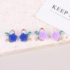 Women Rose Earrings Colorful Flower Earrings Jewelry Party Gifts Accessories