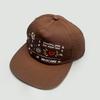 Four Seasons Niche Retro Alphabet Fun Baseball Cap Men'S And Women'S Shade Flat Eaves Personalized Outdoor Cap
