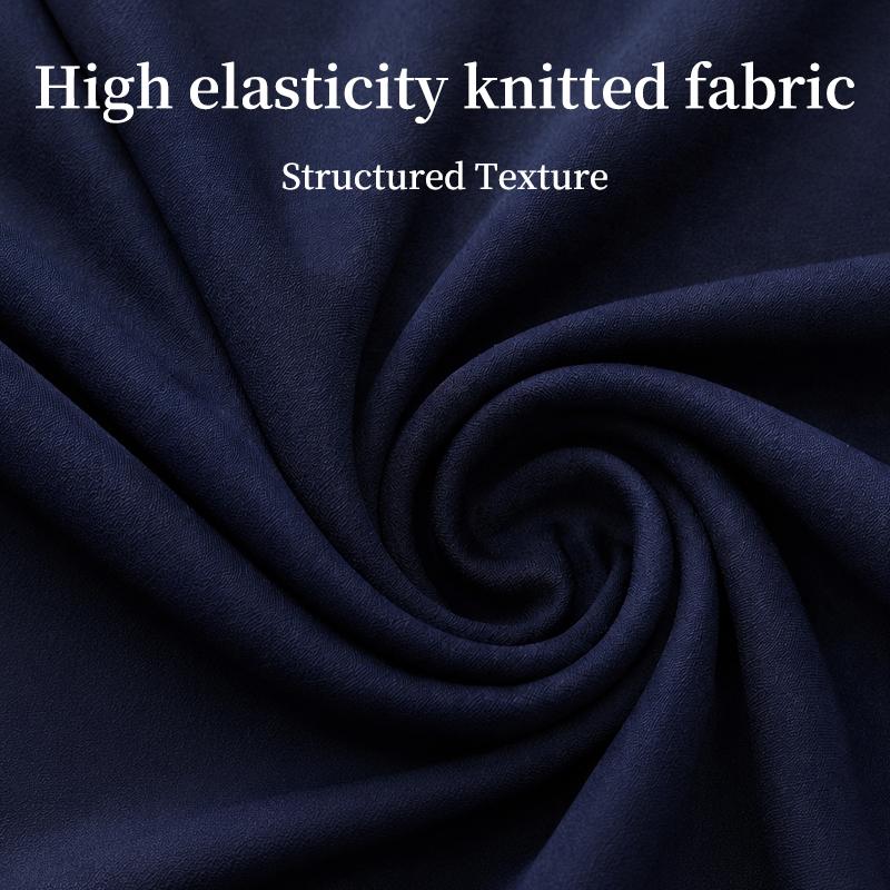 Damen Elegantes Quadratischer Ausschnitt Blasenärmel Langarm Mesh-Einsatz Jacquard Maxikleid 3D Schlankmachend A-Linie Schwingend Langkleid
