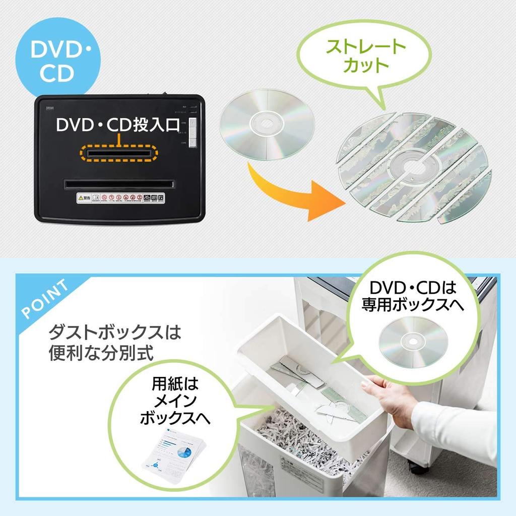 Sanwa Direct Kommerzieller elektrischer Aktenvernichter, Kreuzschnitt, 20 Minuten, kontinuierliche Blattverarbeitung, Medientrennung, heftfähig, kompatibel mit Heftern, 30 l, A4/18, 400-PSD034