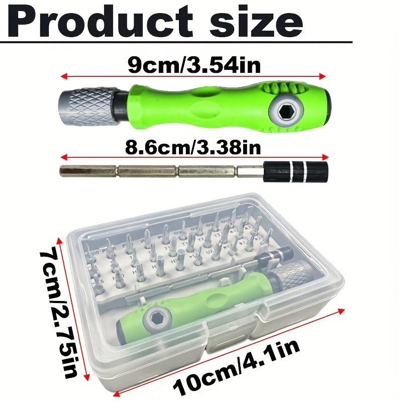 32-in-1 Multifunktionales Schraubendreher-Bit-Set zum Zerlegen und Reparieren von Uhren und Telefonen
