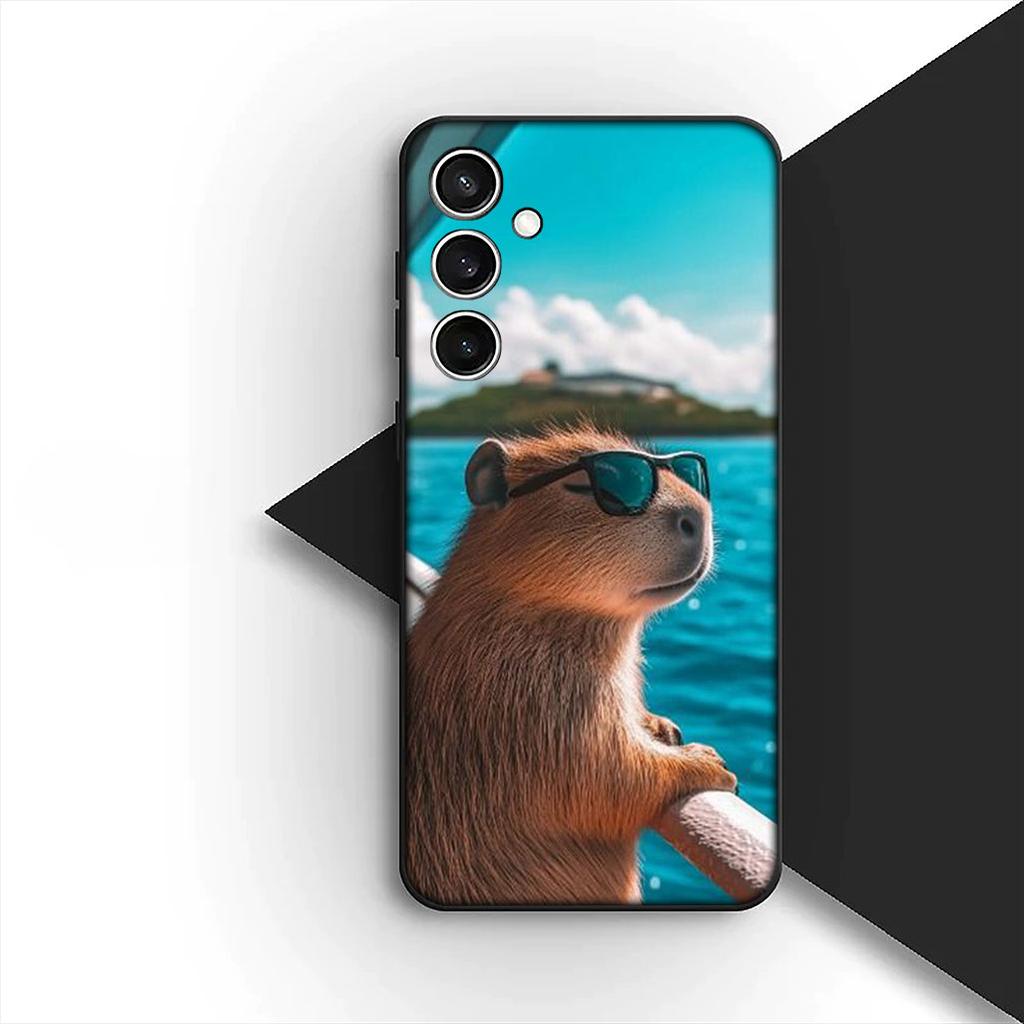 Casing for Apple iPhone 17 Pro XS Max Air 6 7 8 Plus 5 + SE 2022 SE2 16E Phone Cover Protective Case Cartoon Capybaras