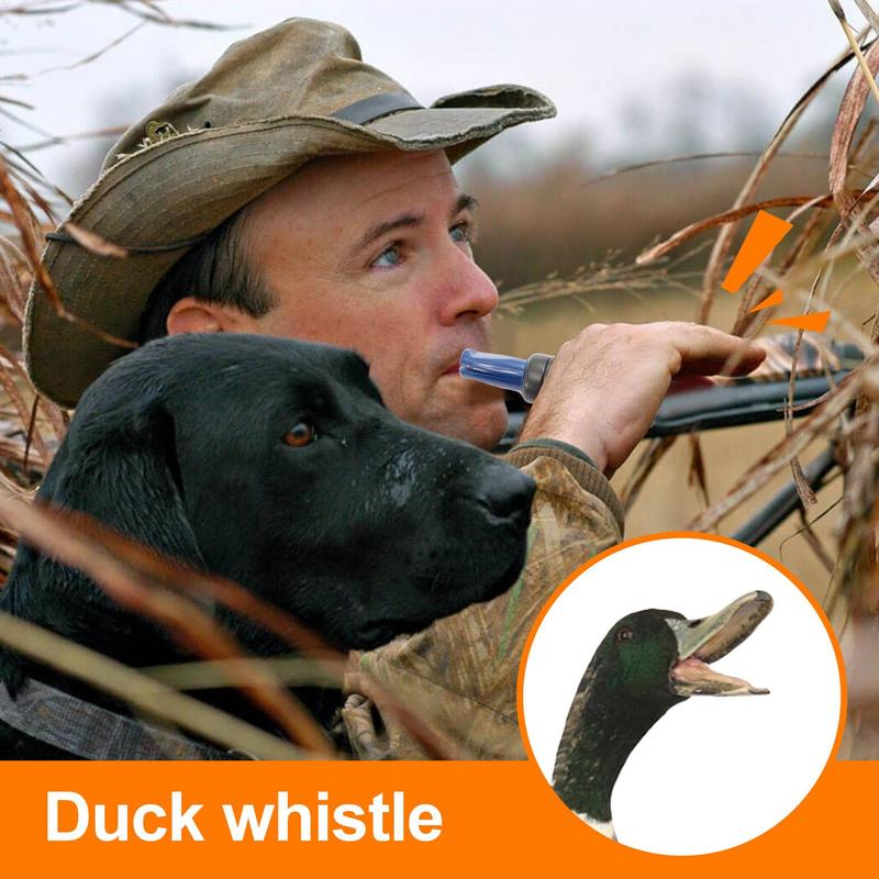 Portable distress whistle Outdoor Duck Call Whistle Mallard Pheasant Caller Decoy Outdoor Whistle Tool Outdoor camping hiking