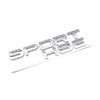 3D ABS Car SPORT HSE Emblem Stickers Decals For Land Rover Range Rover Letters  Car Trunk Badge Auto Styling Accessories