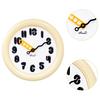 Nordic Wall Clock Hanging Clock Quiet 12inch Unique Round Simple Lightweight Ornament for Study Living Room Kitchen Decor