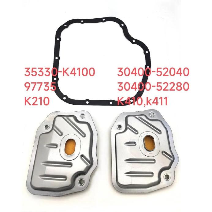 K410 K210 K411 Auto Transmission Oil Filter Gearbox Oil Pan Gasket Compatible With TOYOTA VIT WISH 35330-K4100 3040052020(Low Mouth)