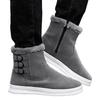 Men's Non-Slip Winter Velvet Snow Boots - Thick, Warm Cotton Martin Boots
