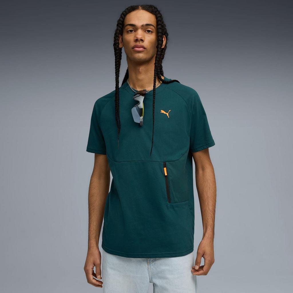 Puma PUMATECH POCKET Men's T-shirt Green 62967375 R M