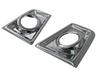 BRIGHTZ Chrome Fog Light Covers for Wagon R Stingray Compatible with 55 Wagon R Stingray Part Number 26787 MH35S/MH55S [FOG-COV-237] MH, MH35, MH55,