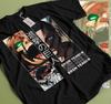 Eren Yeager Aot T-shirt,Anime,Attack On Titan,Graphic Tee,black Shirt Gift  387
