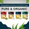 Birju Mahavir Combo Pack of Safed Musli Ashwagandha Kaunch Shatavari 100 Each, Multi-colored, Powder, 400 Gram