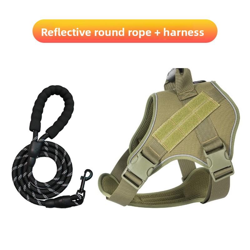 Dog Leash, Vest Style Golden Retriever Chest and Shoulder Strap, Small, Medium and Large Dog Walking Leash, Dog Chain