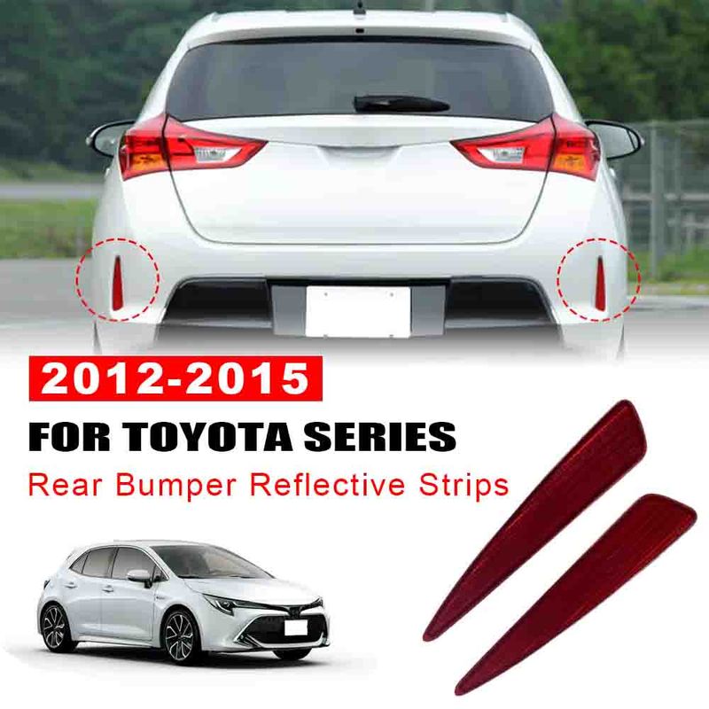 Car Rear Bumper Reflectors Replacement for TOYOTA for AURIS 2012-2015 81920-02090 81920-12140 Left Right Car Accessories