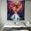 Game Wall Hanging Printed Fabric Blanket Decorative Tapestries for Bedroom Living Room Home Decor