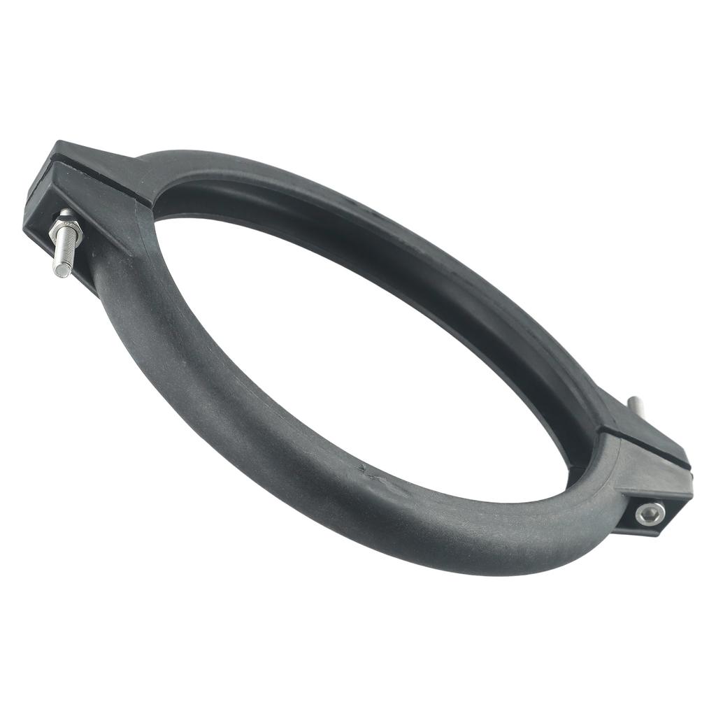 Swimming Pool Sand Filter Valve Clamp Collar Replacement for 1 5 Inch Valve with Nut and Bolt Heavy Duty Plastic