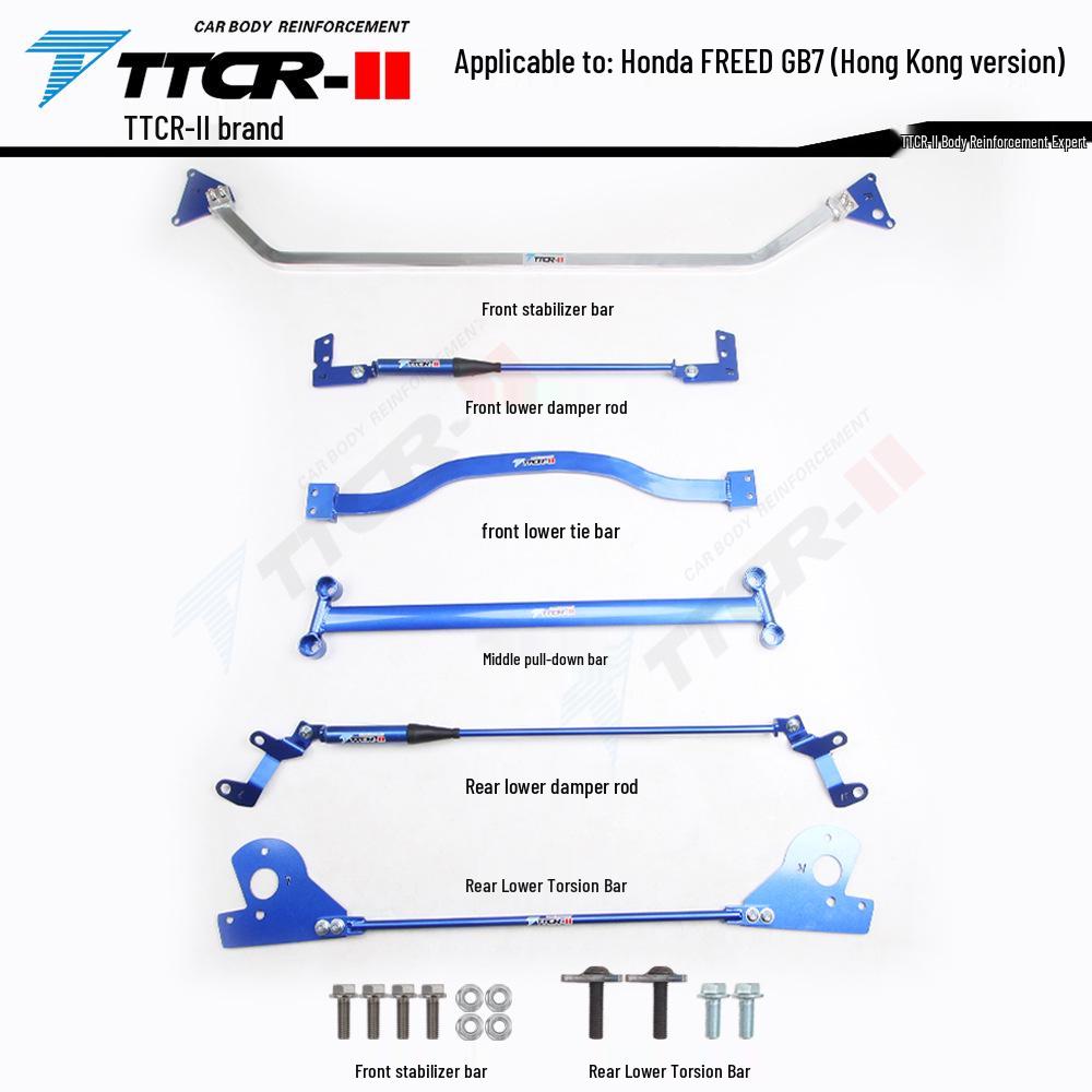 Top Bar Balance & Chassis Reinforcement Anti-Roll Bar for Fit GK5, GR9, GE8, Freed.
