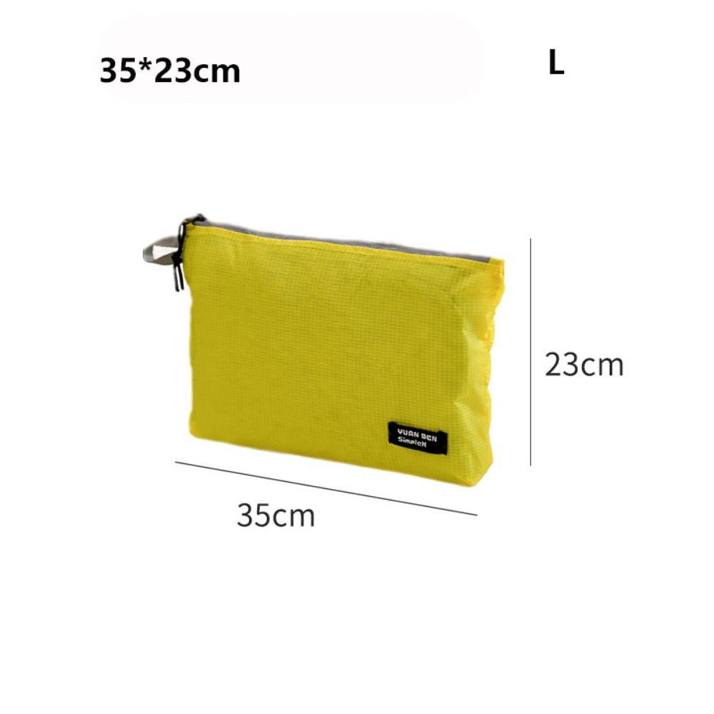 Multifunctional Clothing Packaging Bag Silicone-coated Travel Cosmetics Organizer Bag