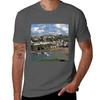Boats Port Isaac Cornwall Tshirt Regular Fit Plain Tee Shirt