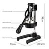 Stainless Steel 3D Orange Juice Hand Press Juicer for Street Vendors