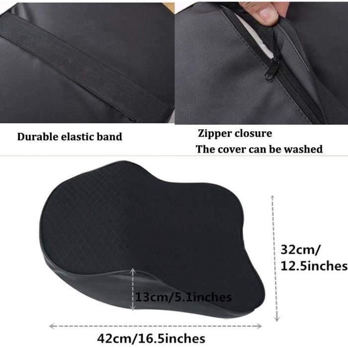 ZATOOTO Appui Tete Voiture - Coussin Siege Voiture pour Conducteur, Passager, Mousse Mémoire Coussin Nuque, Confortable, Noir