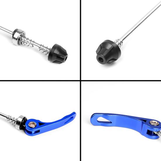 2Pcs Mountain Bicycle Front Rear Hub Extended Quick Release Levers Bike Supplies