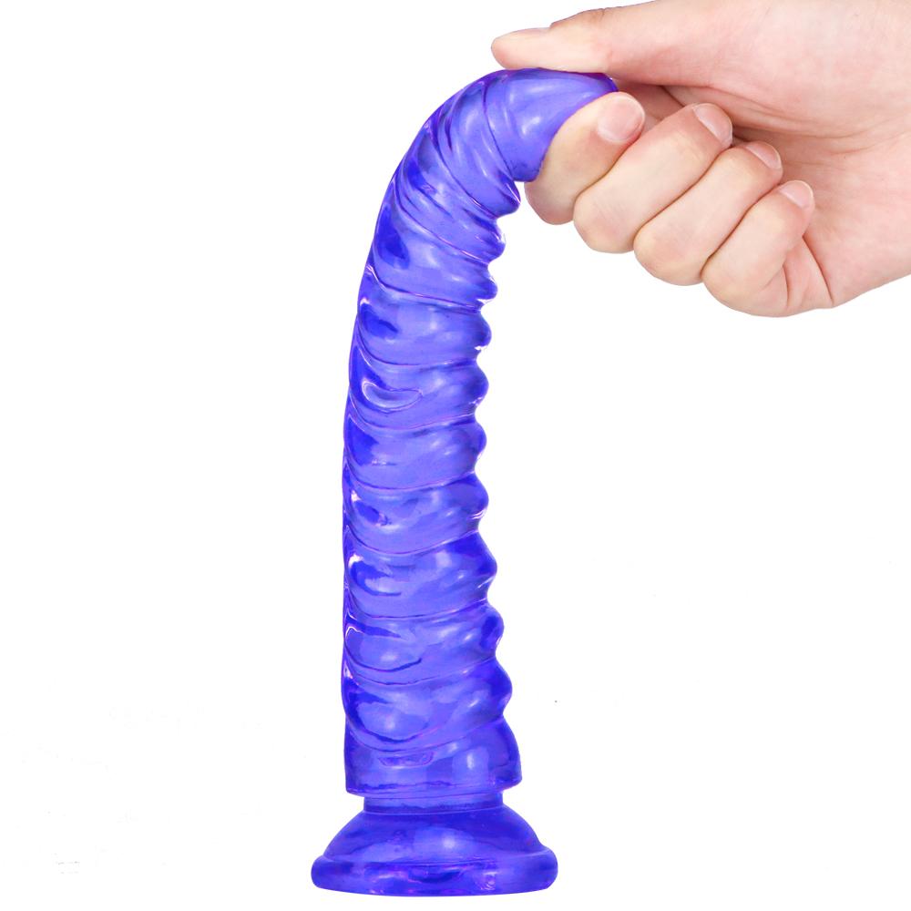 Dildo Adult Toys Erotic Soft Strong Suction Cup Dildo Anal Butt Plug Realistic Penis Sex Toys for Woman