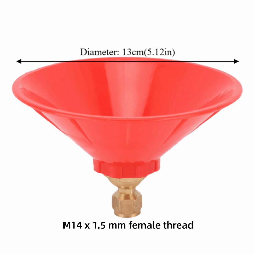Plastic Copper Mist Spraying Nozzle Round High Pressure Sprayer Nozzle Outdoor Watering
