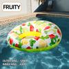 Water Play Adult Inflatable Water Recliner Floating Row Colorful Backrest Strap Seat Ring Inflatable Floating Bed Swimming Ring