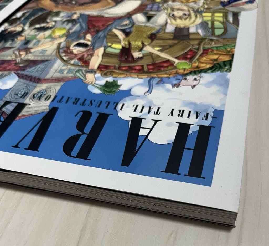 [USED] FAIRY TAIL Illustration Collection FANTASIA & HARVEST