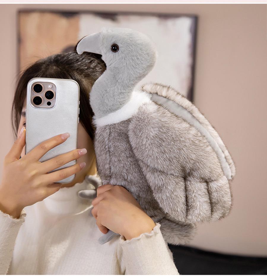Cross-Border Eagle, Vulture, Pelican, Old Pigeon Plush Toys – Ugly Cute Bird Doll Collection